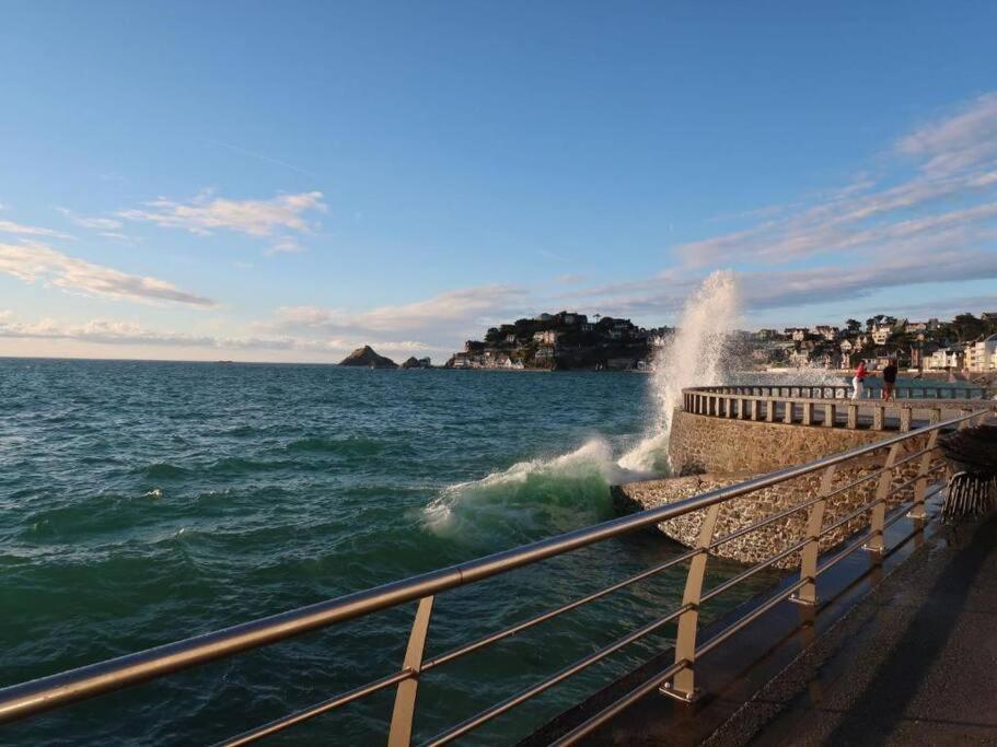 Appart' Avec Grande Terrasse Vue Mer -50M Plage Et Du Sentier De Randonnee Planguenoual Exterior foto